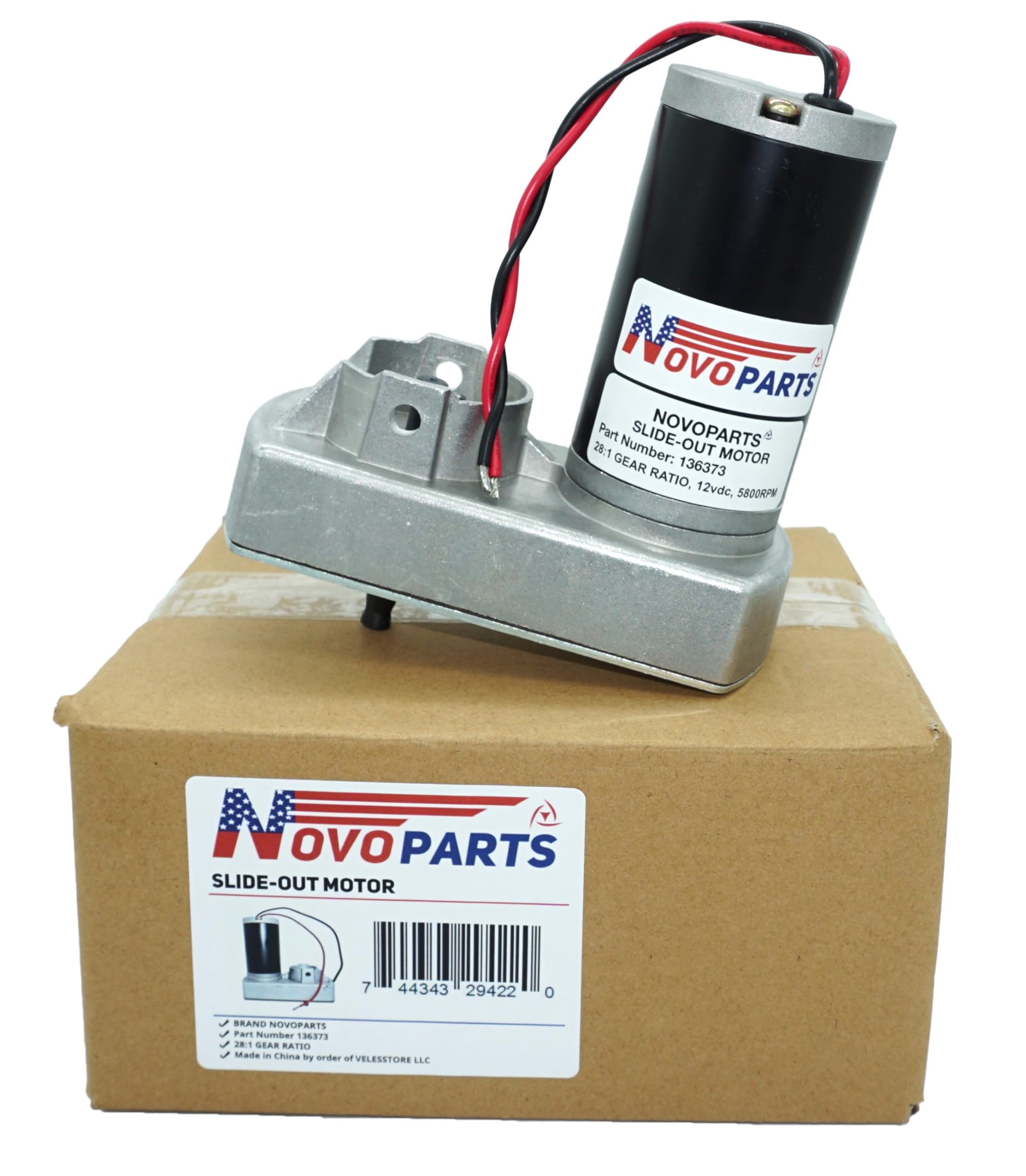 Amazon.com: NOVOPARTS RV Slide Out Motor 28:1 Ratio 136373 30 Amp